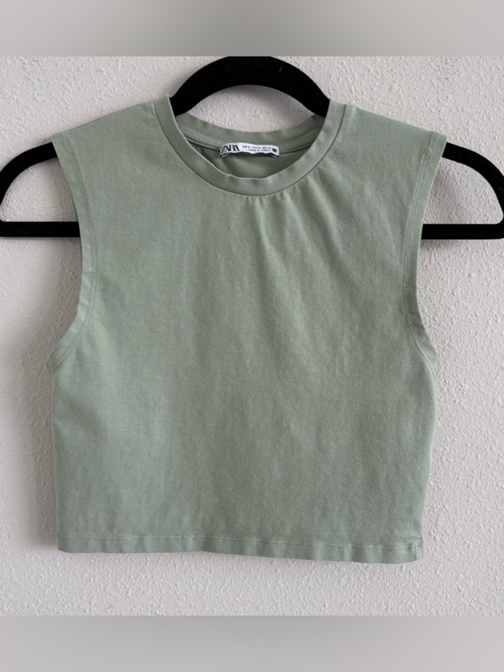 Zara Cropped Muscle tank